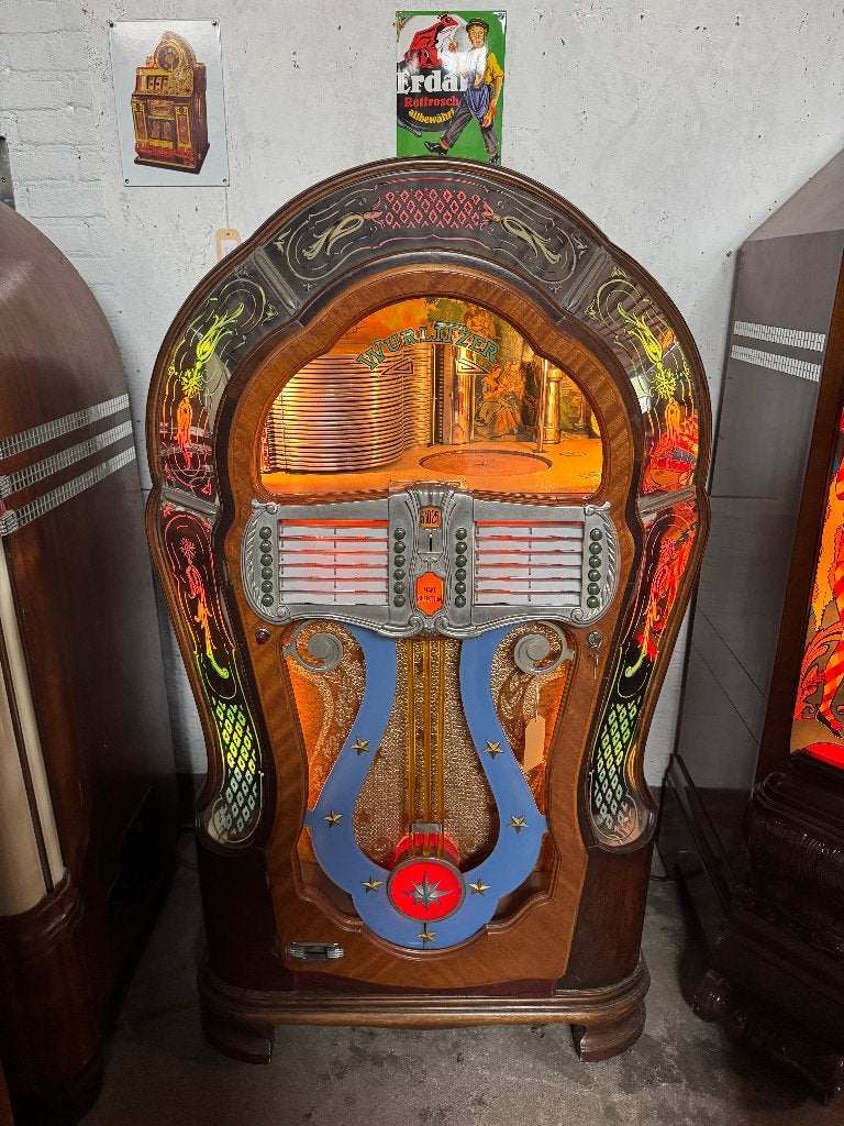 Wurlitzer model 1080, Ophalen, Gebruikt, Voor 1950, Wurlitzer