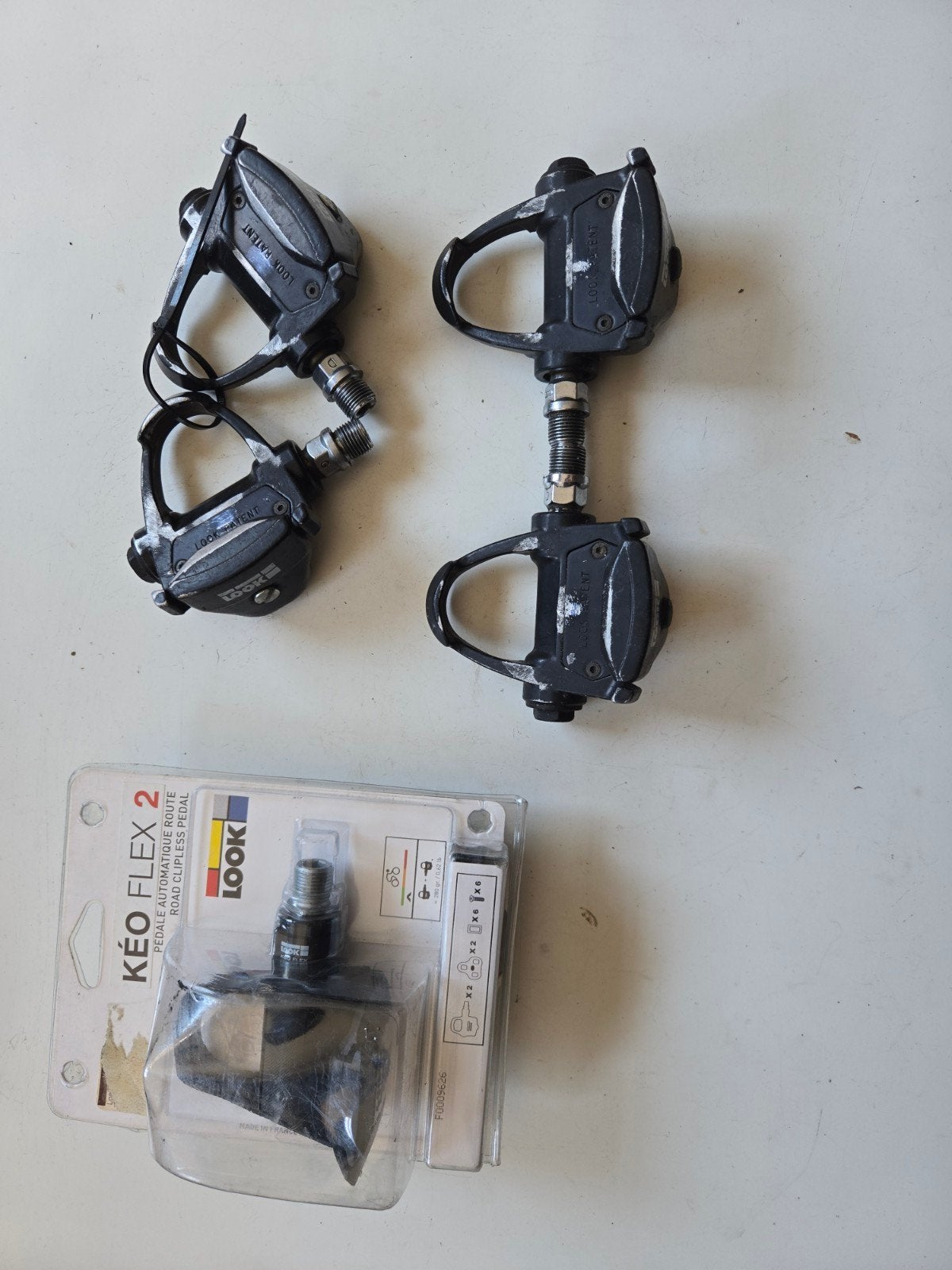 te koop look pedalen., Fietsen en Brommers, Fietsonderdelen, Ophalen of Verzenden