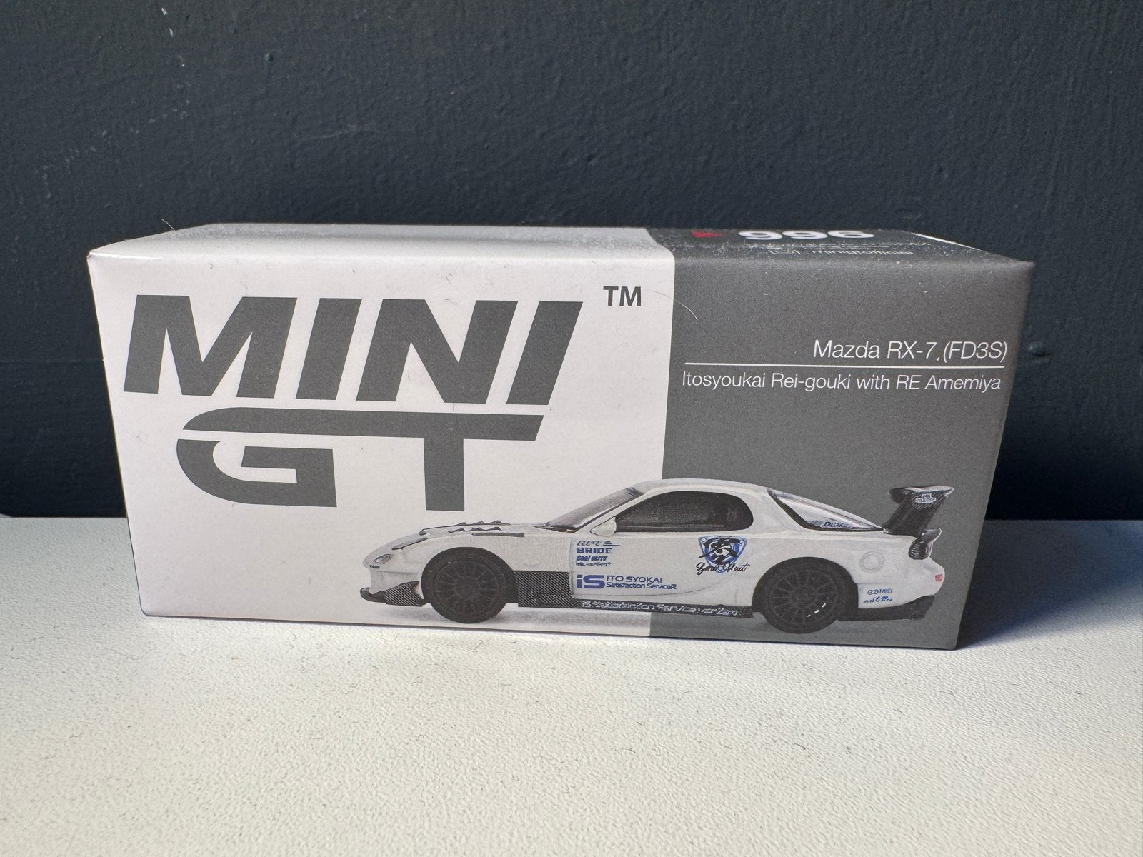 Mini GT Mazda RX-7 (FD3S) Itosyoukai Rei-gouki RE Amemiya, Verzenden, Zo goed als nieuw, Auto, Overige merken