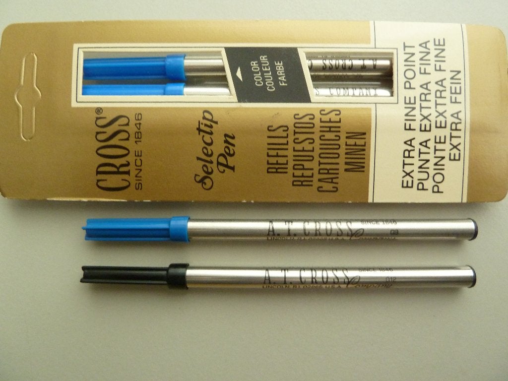 Cross Selectip Pen vulling blauw of zwart, Ophalen of Verzenden