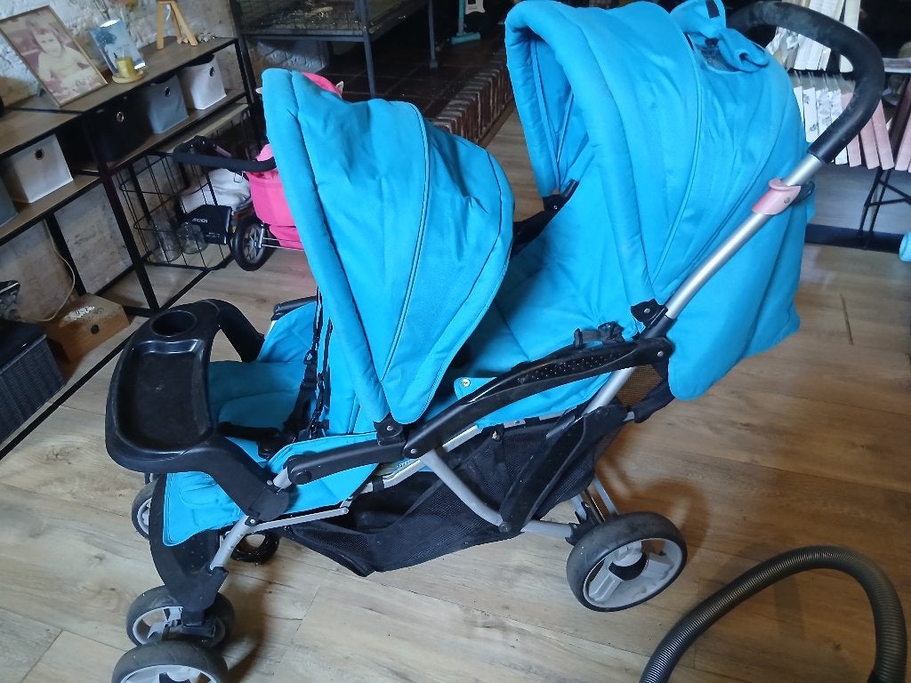 Dubbele wandelwagen, Gebruikt, Duowagen, Combiwagen, Ophalen