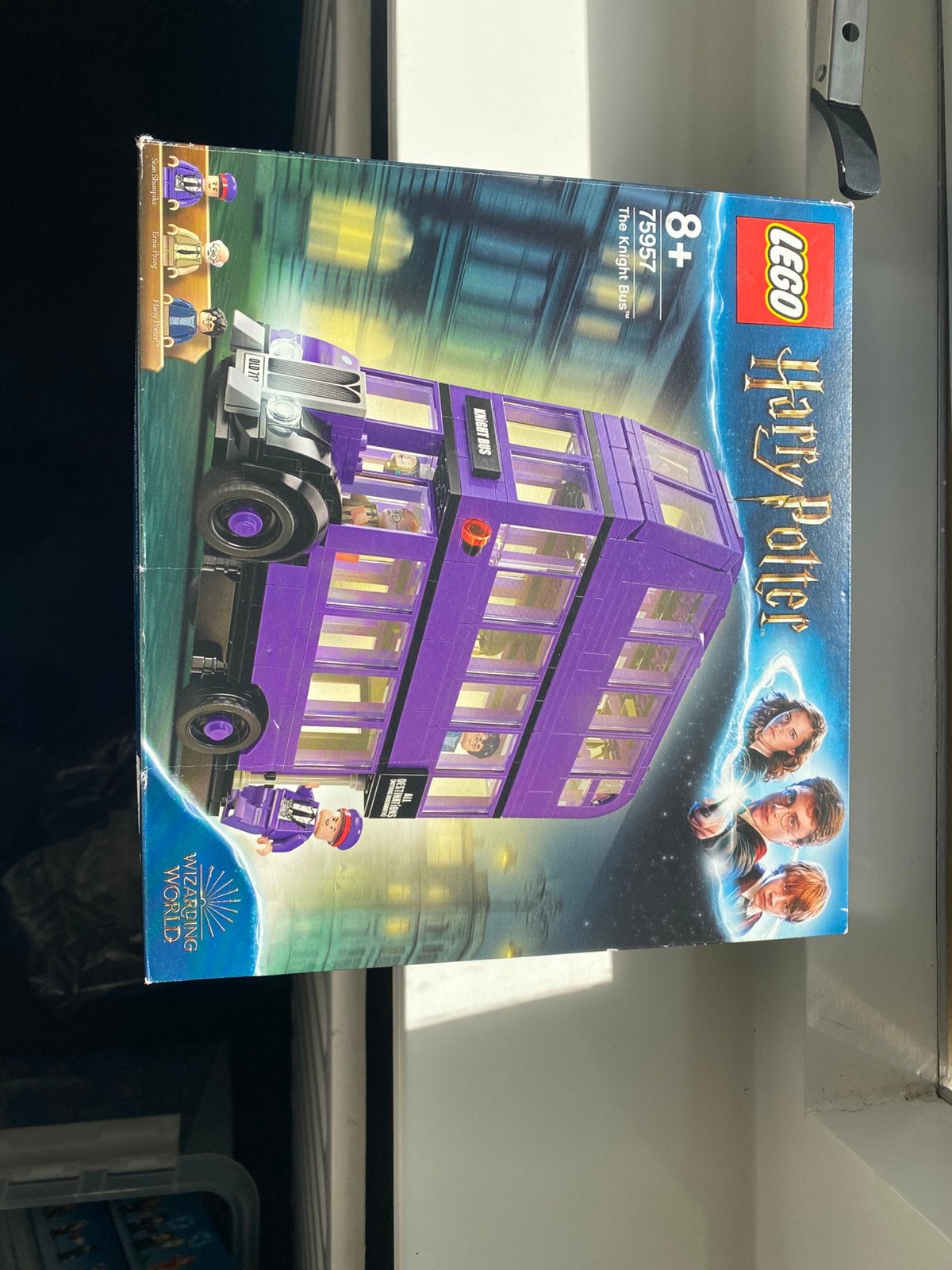 Complete Harry Potter LEGO set The Knight Bus met boekje, Ophalen of Verzenden, Gebruikt