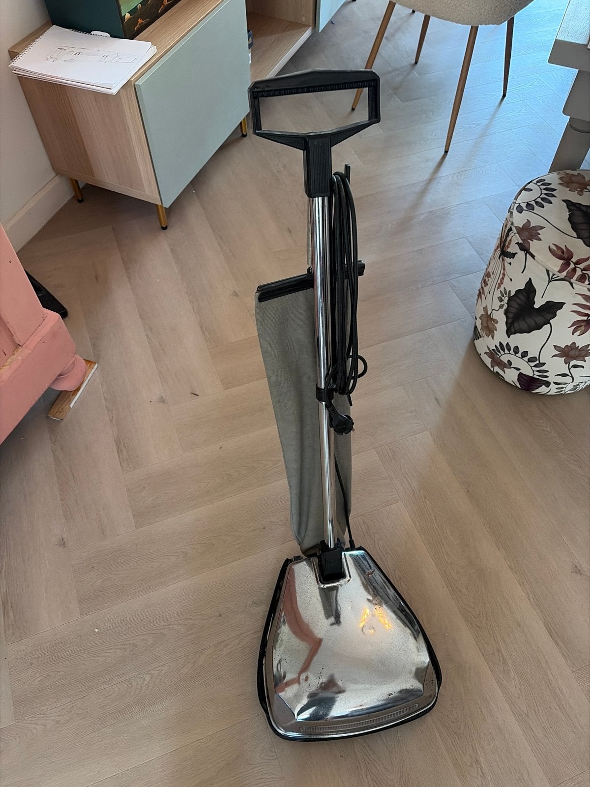 Vintage elektrische boenmachine, Doe-het-zelf en Verbouw, Ophalen, Gebruikt