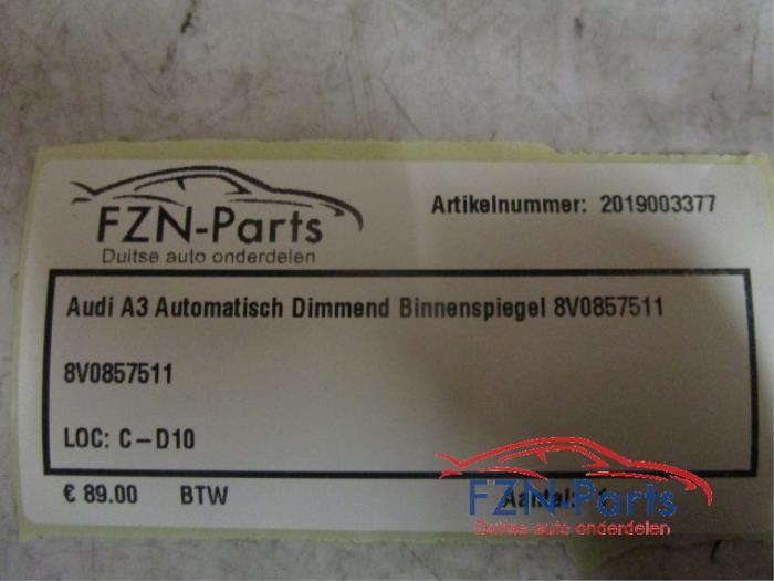 Binnenspiegel Audi A3 (22726585), Ophalen of Verzenden, Gebruikt