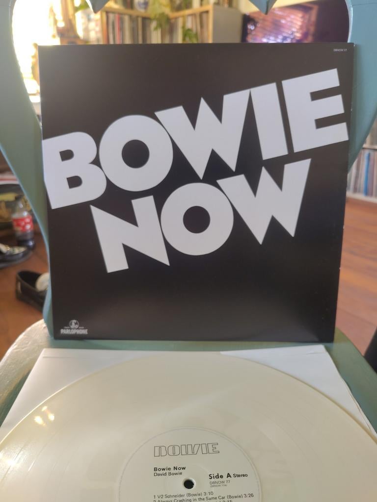 David Bowie - Bowie Now (Witte Vinyl LP), Cd's en Dvd's, Vinyl | Pop, Ophalen of Verzenden, Originele persing, 12 inch, 1970 - 1979