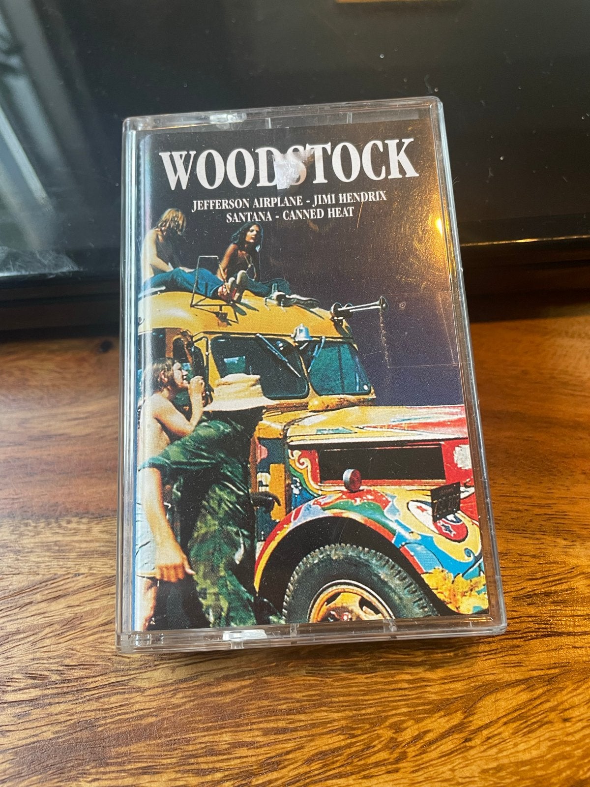 Woodstock Cassettebandje - Jimi Hendrix, Santana, Jefferson, Gebruikt, 1 bandje, Ophalen of Verzenden, Voorbespeeld