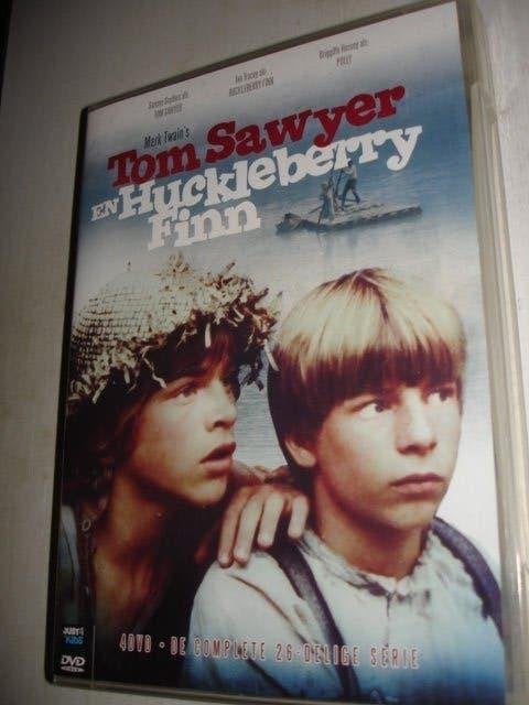 Tom Sawyer en Huckleberry Finn- Complete serie- 1979- /4-DVD, Alle leeftijden, Verzenden, Zo goed als nieuw, Drama