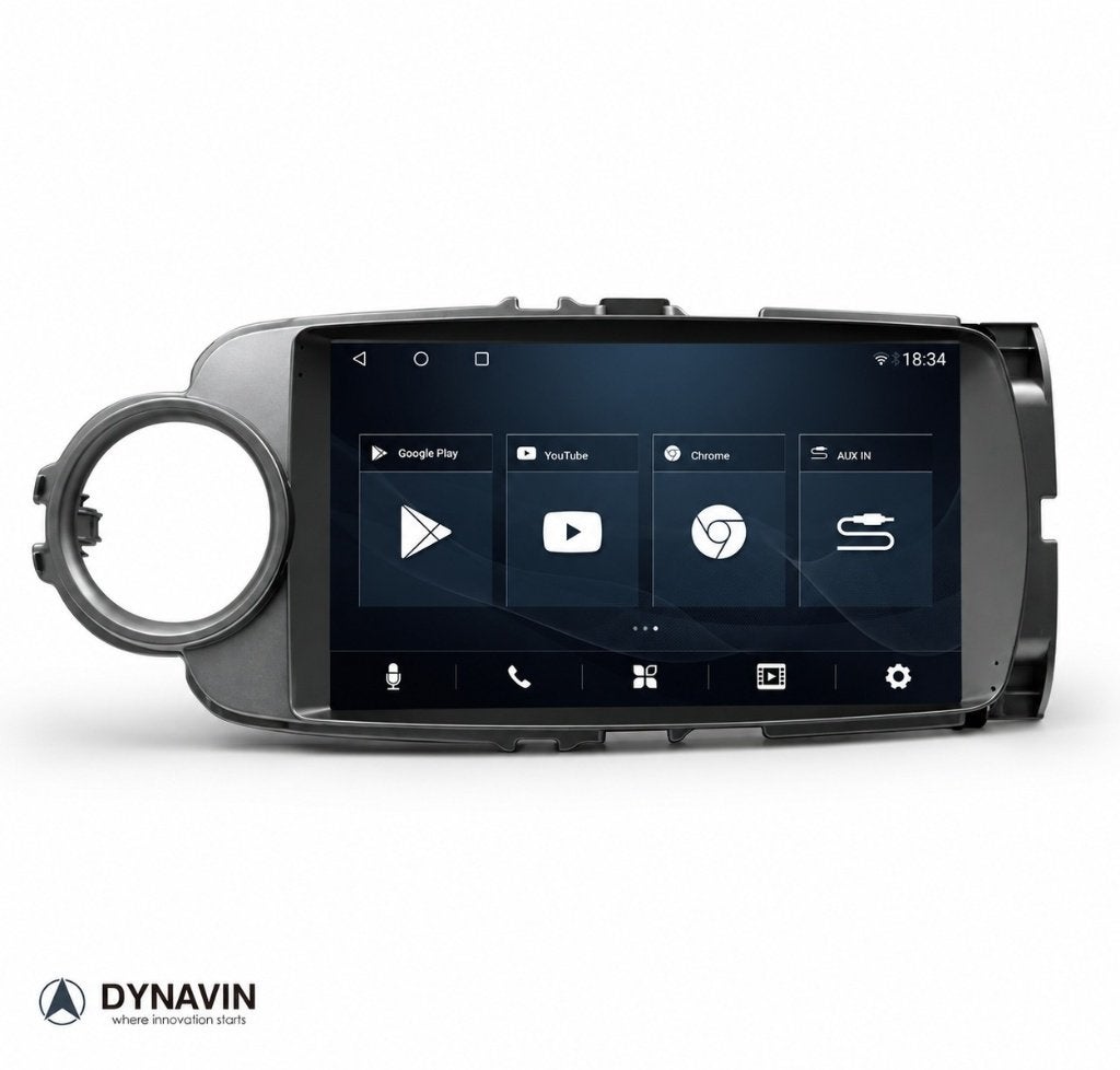 toyota yaris autoradio navigatie carplay android 16 Dynavin