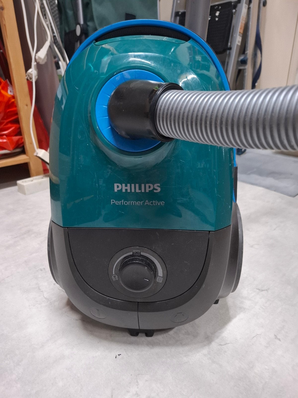 Philips Performer Active StofzuigerBetrouwbaar en Krachtig, Witgoed en Apparatuur, Gebruikt, Inclusief accessoires, Philips, Sledestofzuiger