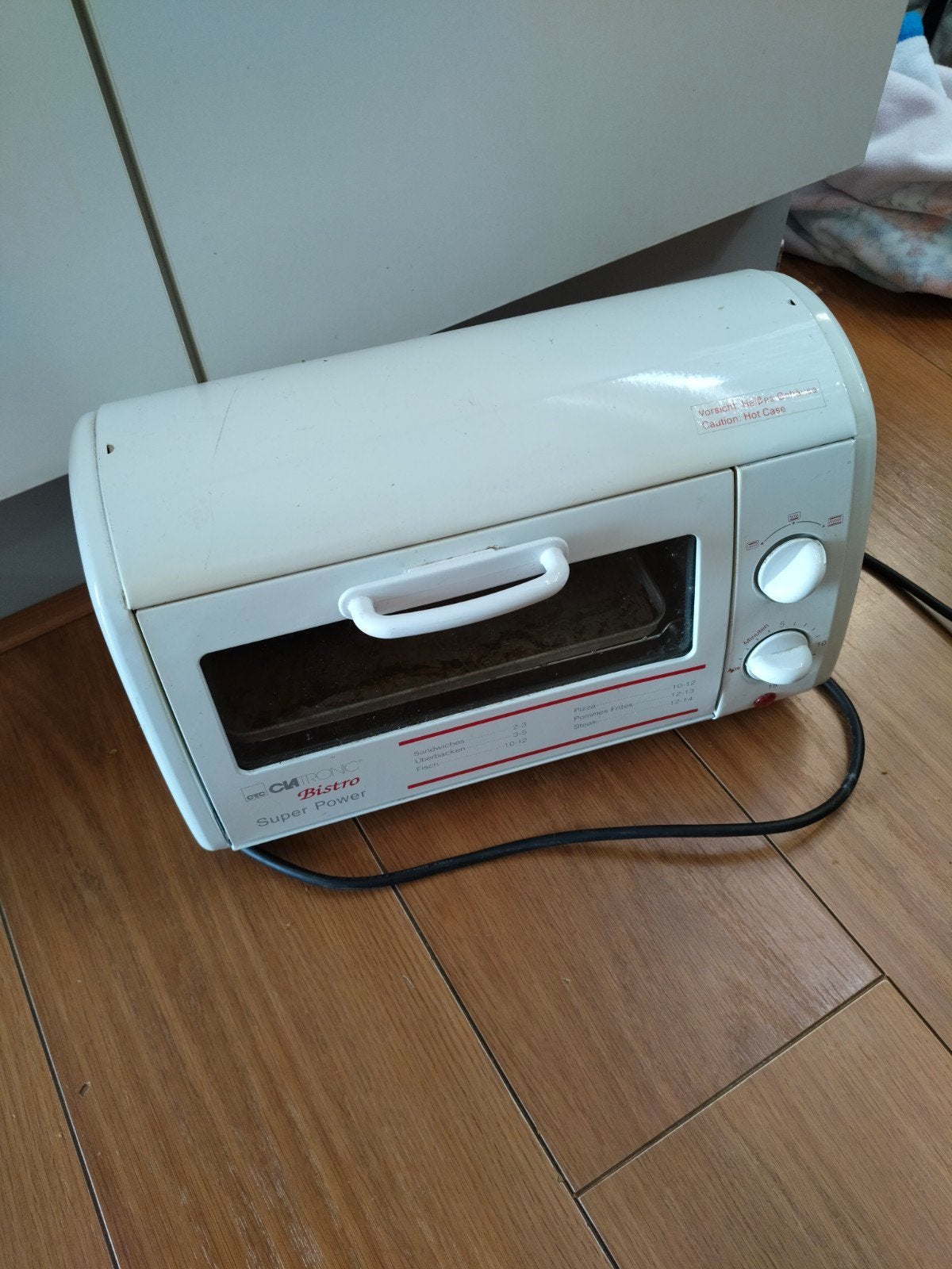 Compacte Mini-oven met Grillfunctie, Ophalen, Minder dan 45 cm, Minder dan 45 cm, Vrijstaand