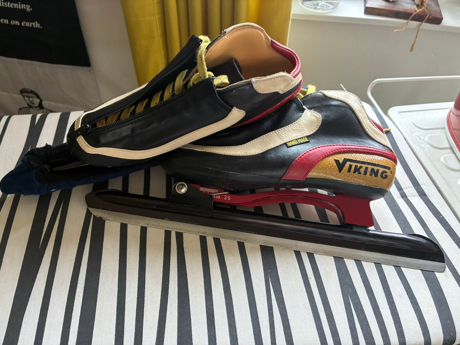 Klapschaatsen, Sport en Fitness, Schaatsen, Ophalen, Zo goed als nieuw, Noren, Viking