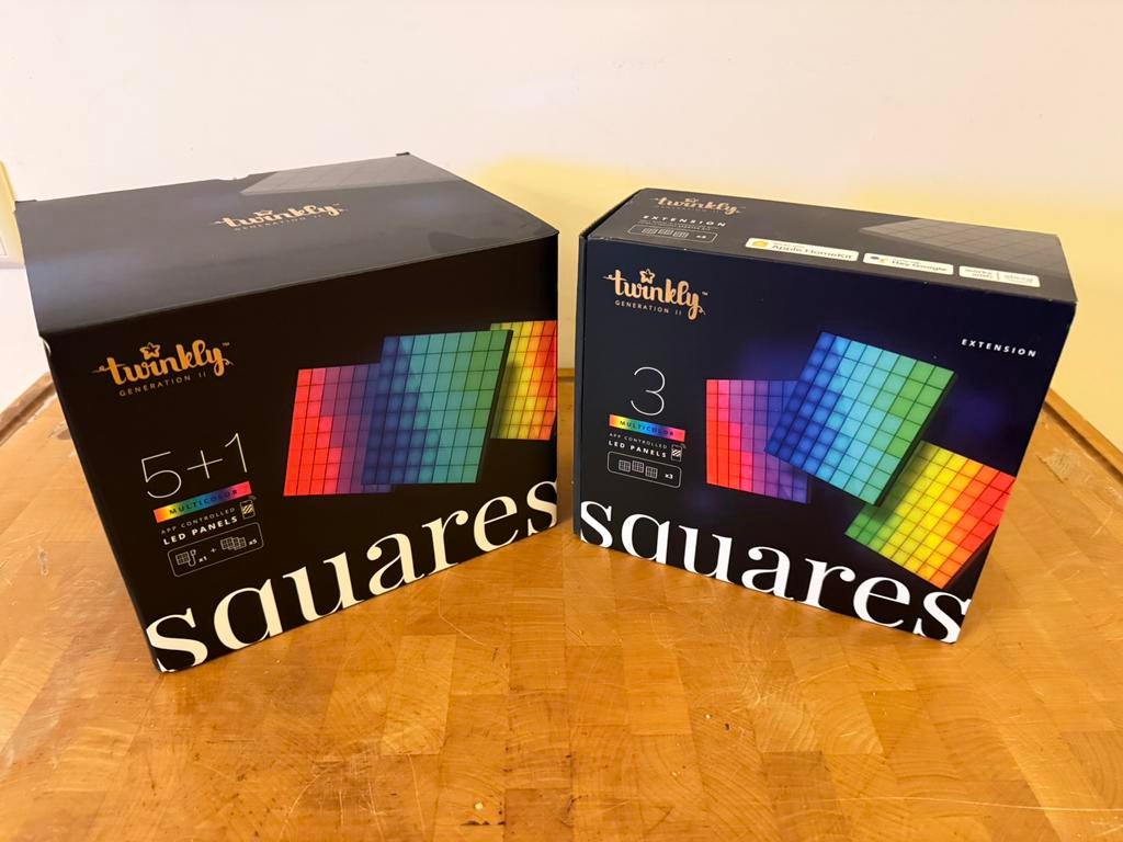 Twinkly Squares in unieke omlijsting, Ophalen of Verzenden, Zo goed als nieuw