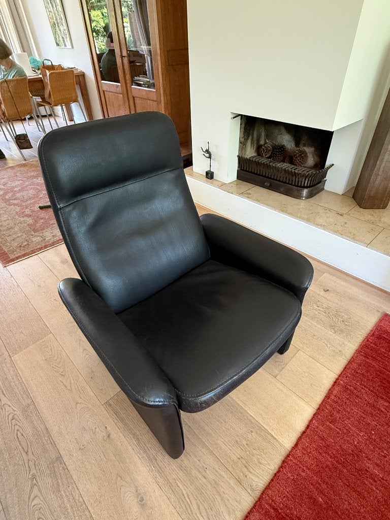 Comfort fauteuil, Ophalen, Gebruikt, Minder dan 75 cm, Leer