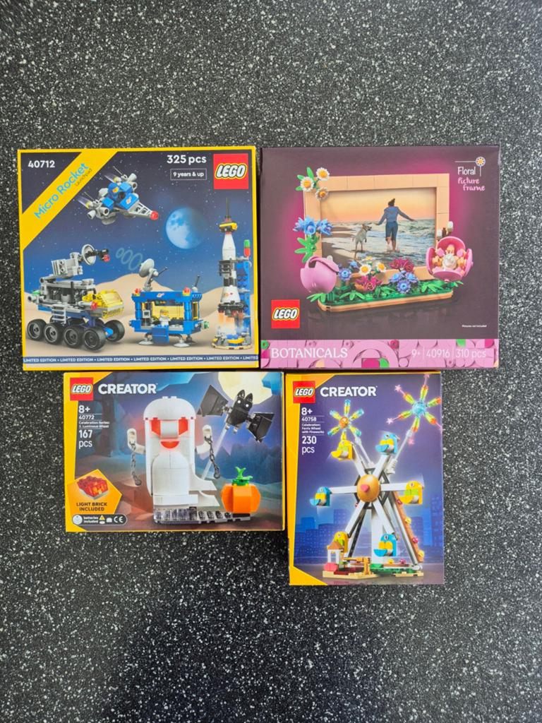 4 lego setjes allemaal nog nieuw en geseald, Kinderen en Baby's, Speelgoed | Duplo en Lego, Nieuw, Lego, Complete set, Ongeopend/sealed