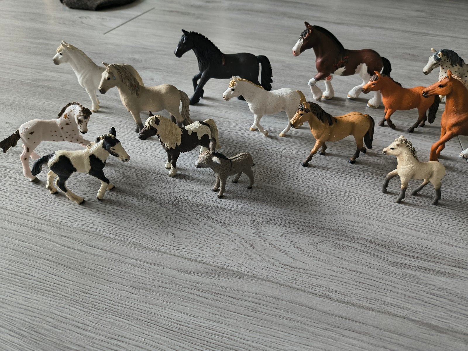 Schleich paarden, Ophalen of Verzenden, Gebruikt