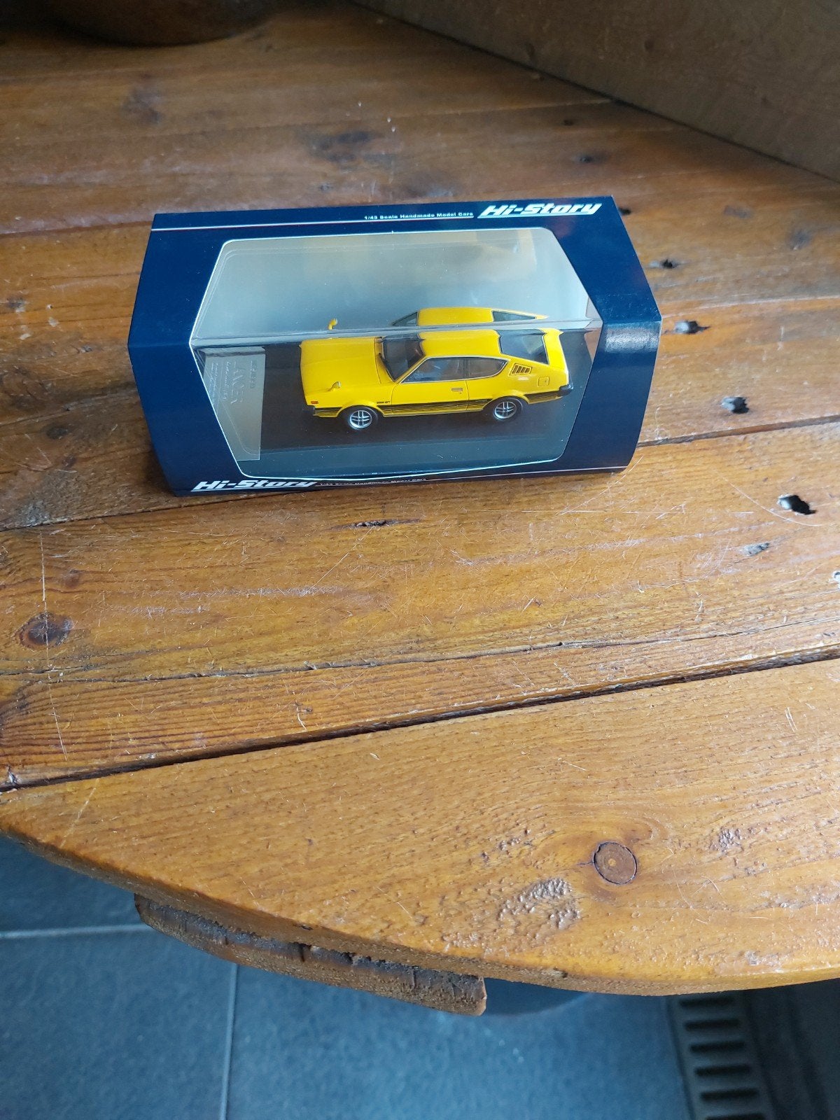 MODELAUTO 1-43 HI-STORY MITSUBISHI CELESTE, Ophalen of Verzenden, Zo goed als nieuw, Auto, Overige merken