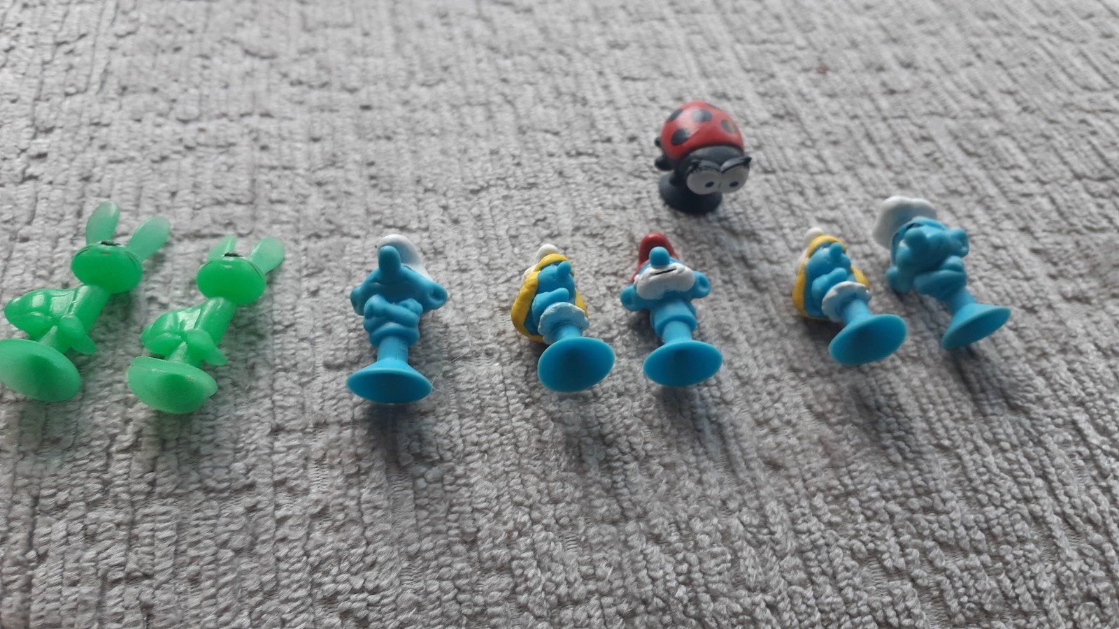 kleine smurfen, Verzamelen, Smurfen, Ophalen of Verzenden, Zo goed als nieuw, Verschillende Smurfen
