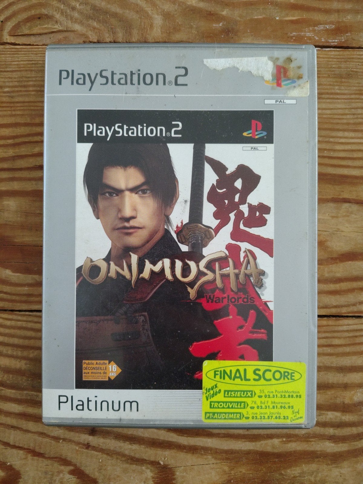 Onimusha Warlords Platinum PlayStation 2 (PS2), Avontuur en Actie, 1 speler, Ophalen of Verzenden, Zo goed als nieuw