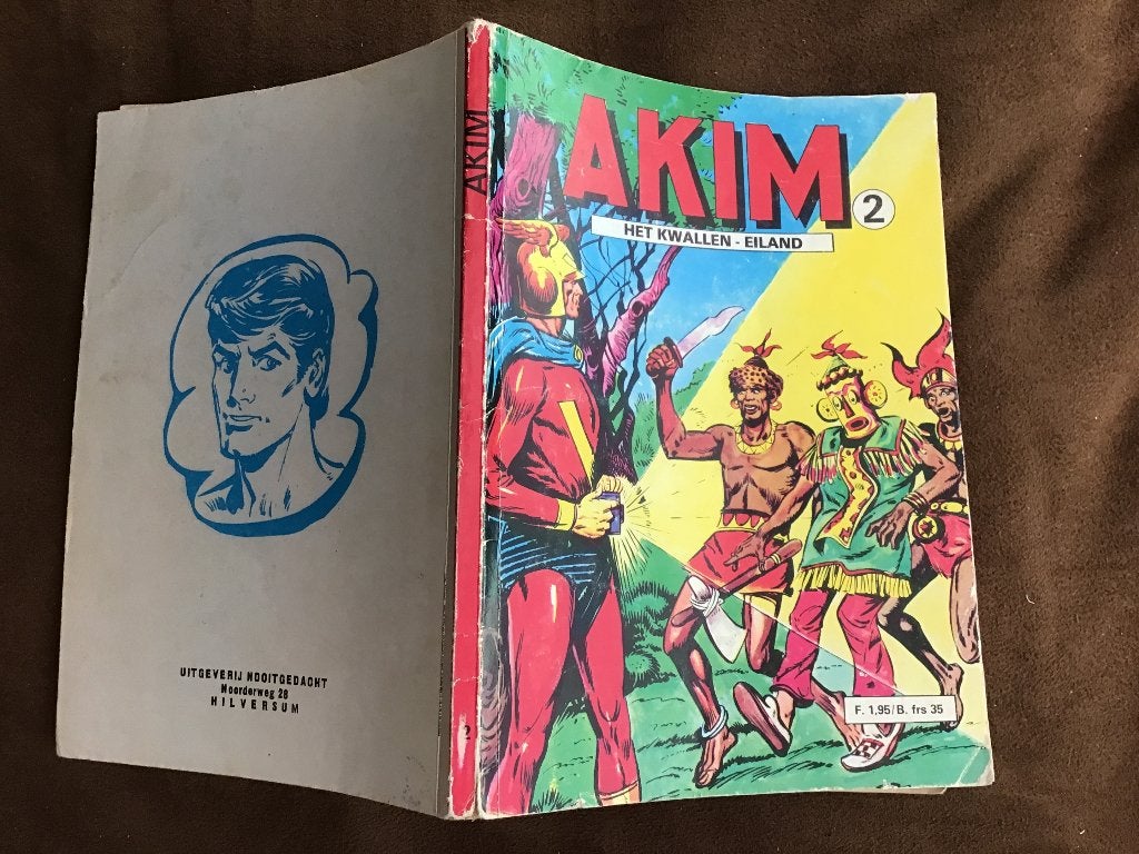 Akim de held van het oerwoud door Augusto Pedrazza., Eén comic, Ophalen of Verzenden, Gelezen, Europa