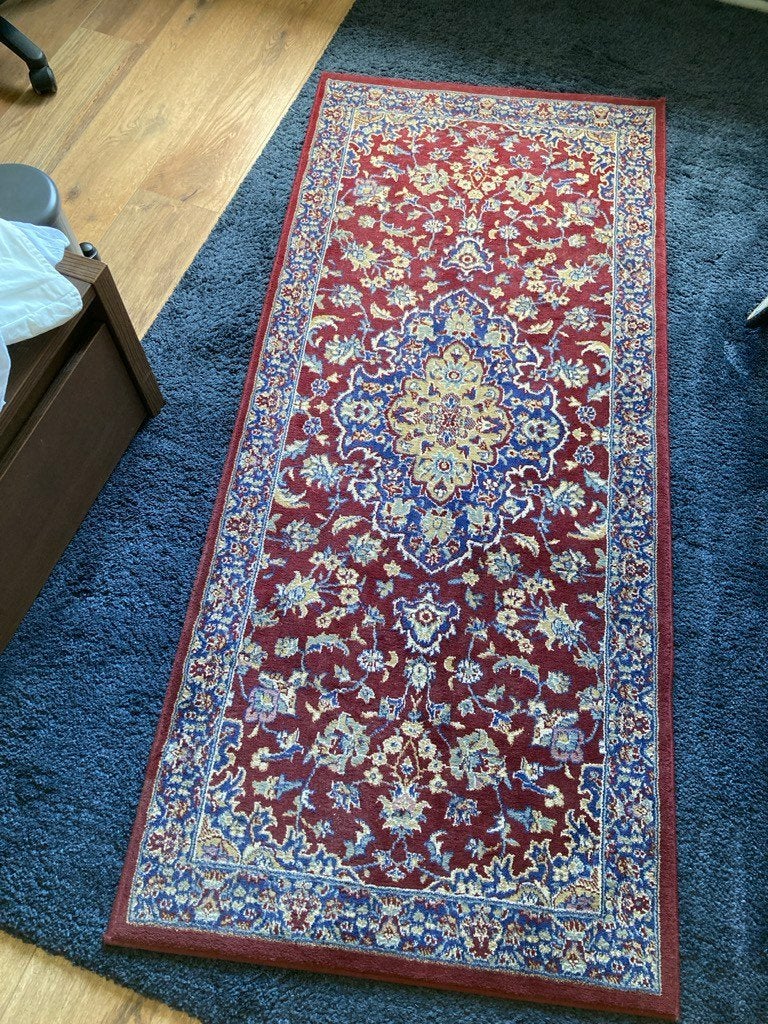 3 kleine Perzische tapijtjes ikea vedbak, Perzisch, Zo goed als nieuw, 150 tot 200 cm, Rechthoekig
