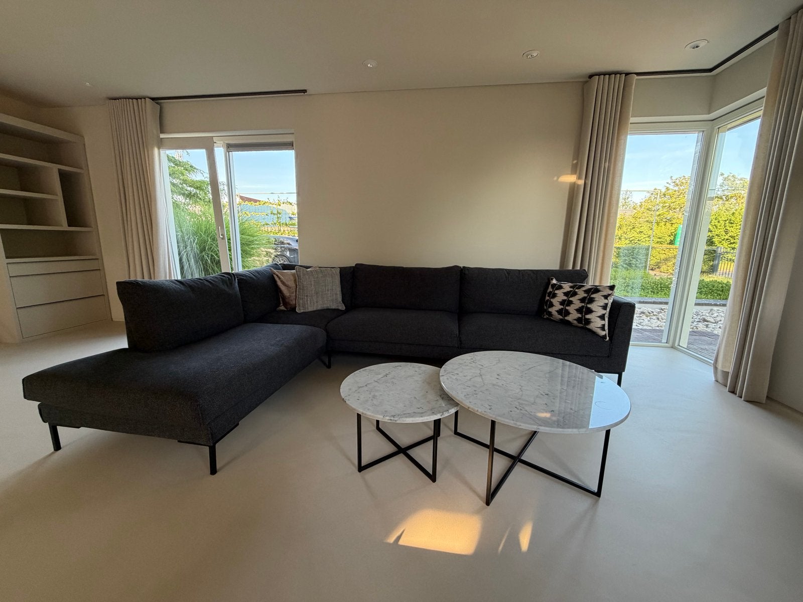 Mooie hoekbank in nette staat - Morres Wonen, Huis en Inrichting, Ophalen, Gebruikt, Hoekbank, 300 cm of meer