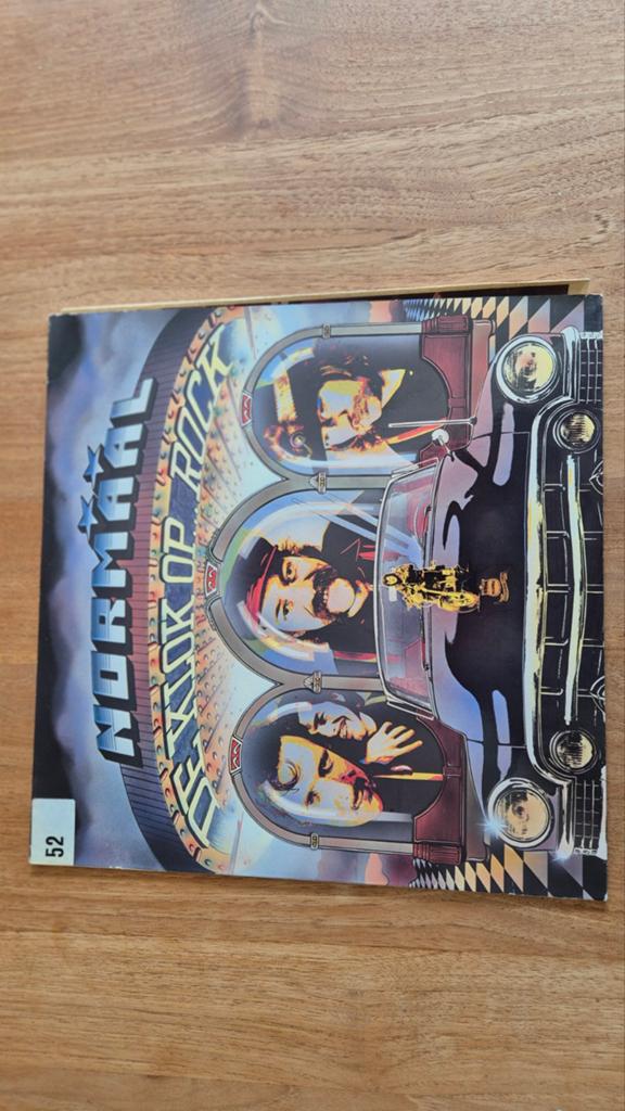 Normaal, lp, de klok op rock, Cd's en Dvd's, Vinyl | Nederlandstalig, Ophalen of Verzenden, Gebruikt, 12 inch, Streekmuziek