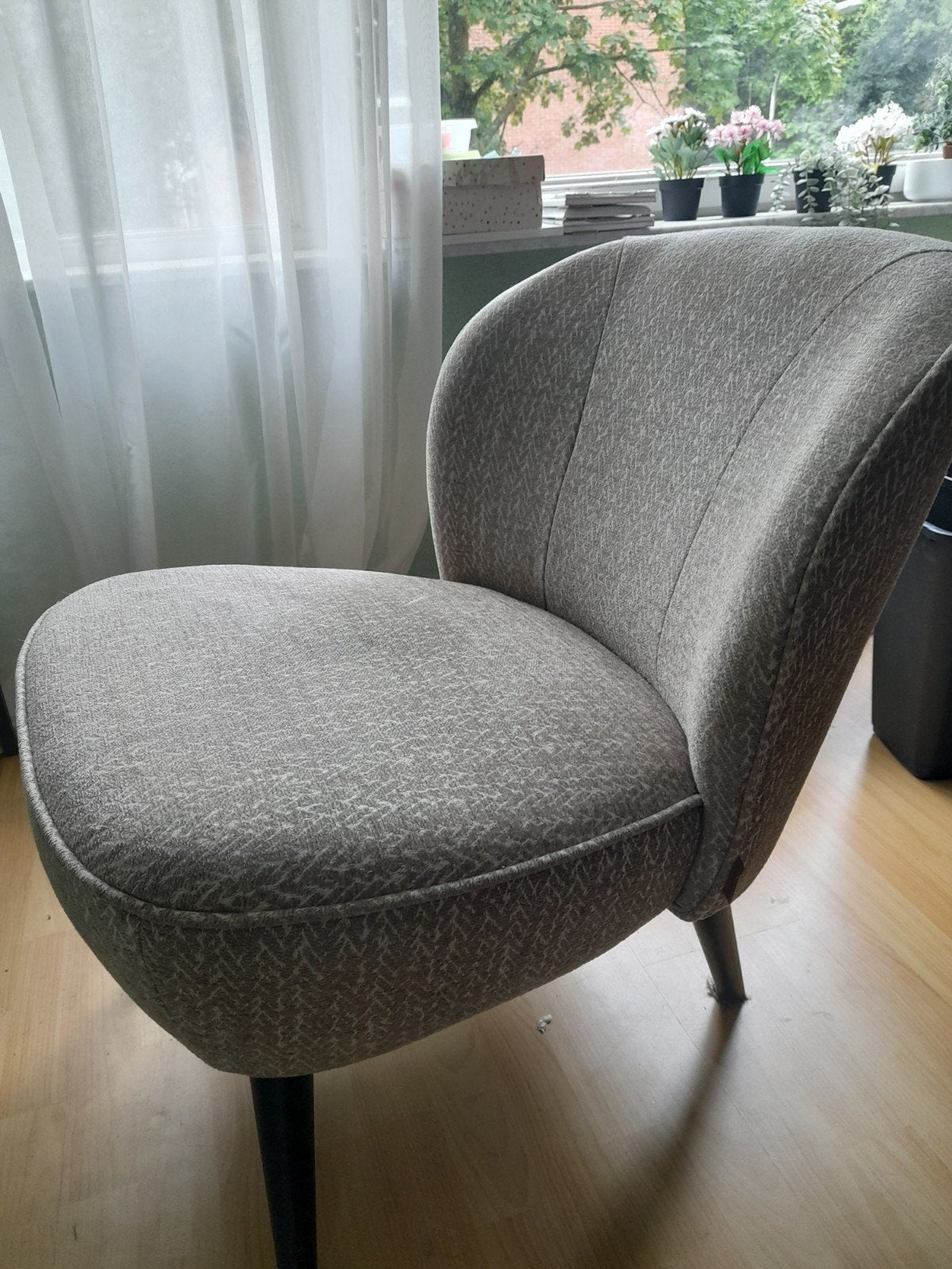 Oud roze stoel, Huis en Inrichting, Stoelen, Ophalen, Zo goed als nieuw, Overige kleuren, Eén