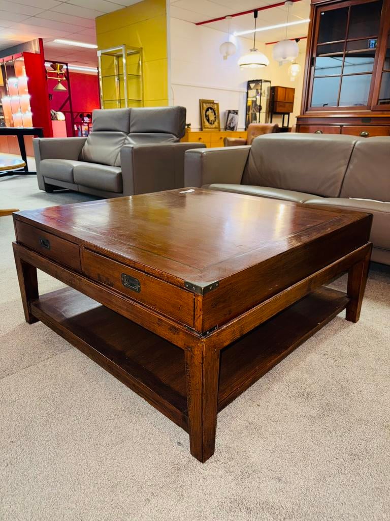 Prachtige klassieke Eichholtz salontafel met afneembaar blad, Ophalen of Verzenden, A, A, A