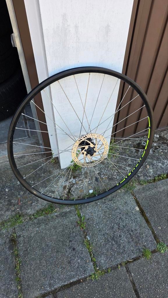 Cube mountainbike voorwiel met Tektro schijfrem, Zo goed als nieuw, Ophalen, Wiel, Cube