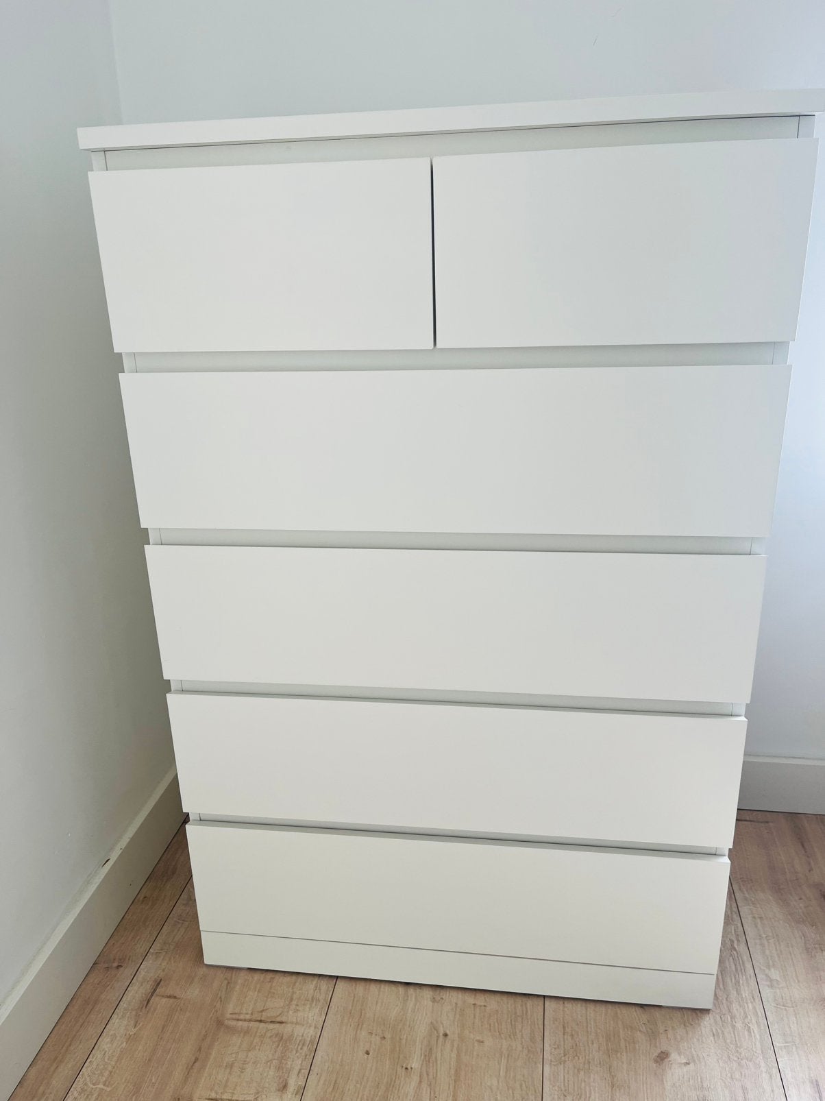 IKEA Malm ladekast, 6 drawers, as good as new, Ophalen, 50 tot 100 cm, Zo goed als nieuw, 3 of 4 laden