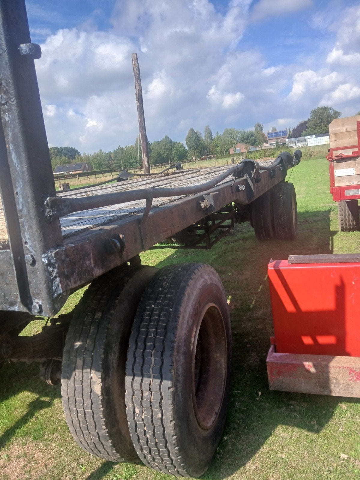 platten kar/wagen, Ophalen of Verzenden, Gebruikt