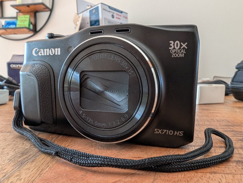 Canon PowerShot SX710 HS, uitstekende staat en compleet, Canon, Ophalen of Verzenden, Zo goed als nieuw, Compactcamera