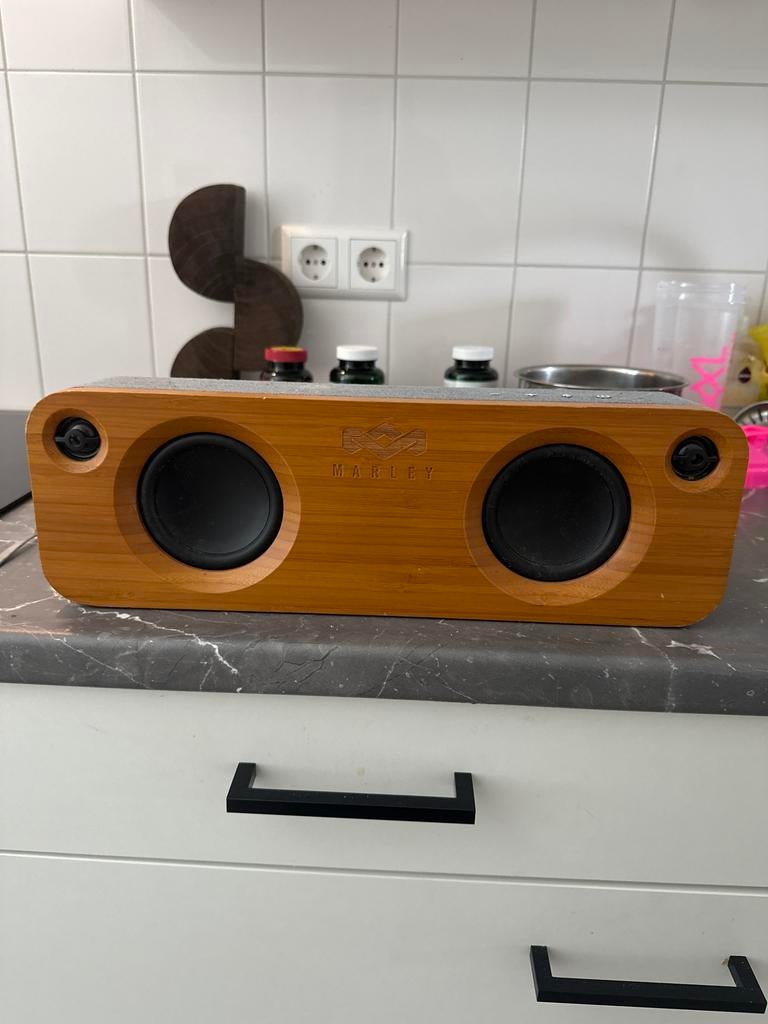 Marley Get Together Bluetooth Speaker - Hout & Stof, Ophalen, Gebruikt, Overige typen, Overige merken