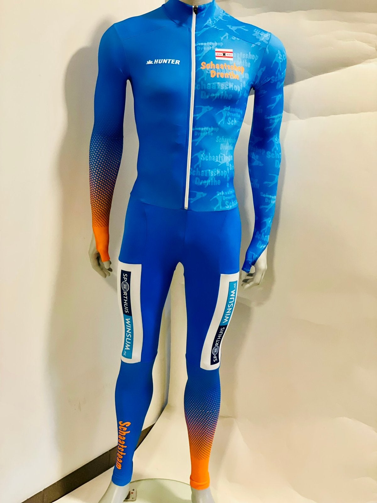 Schaatskleding schaatspak snelpal speesuit maat S (lycra), Sport en Fitness, Schaatsen, Ophalen of Verzenden, Zo goed als nieuw