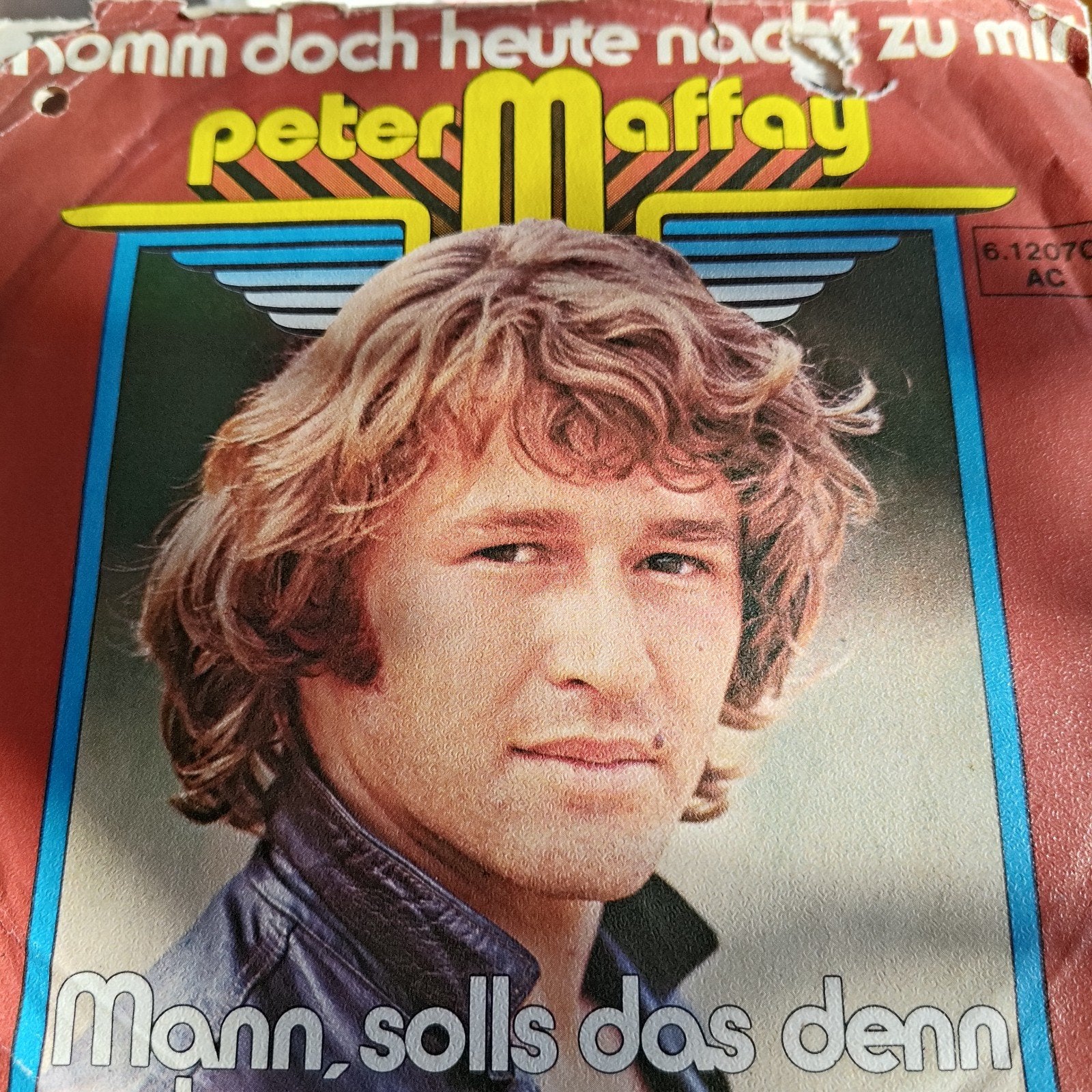 Peter Maffay - Komm doch heute Nacht zu mir Single, Cd's en Dvd's, Ophalen of Verzenden, Gebruikt, 7 inch