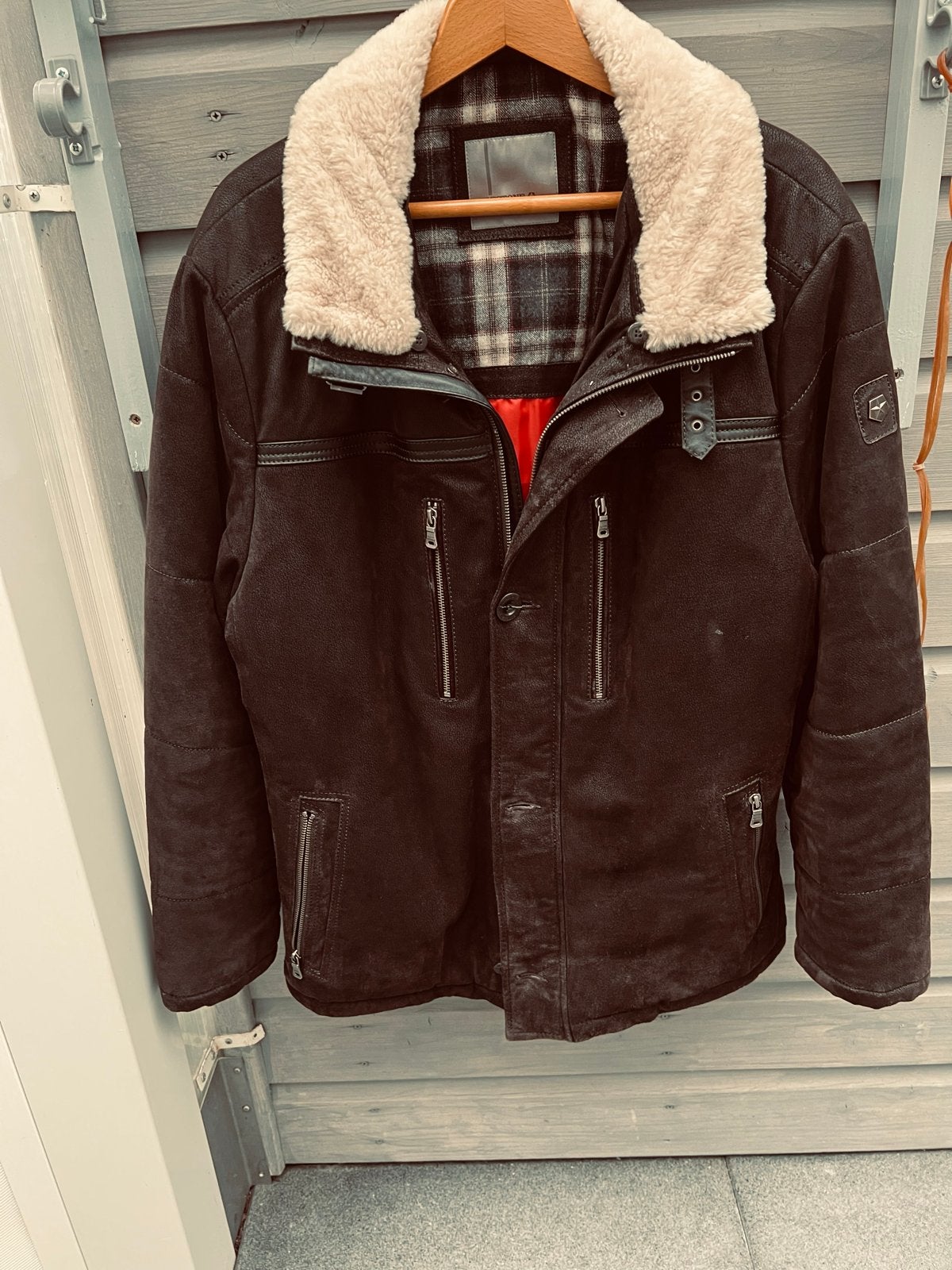 Milestone Urban heren winterjas XL, Ophalen of Verzenden, Gedragen, Maat 56/58 (XL), Bruin