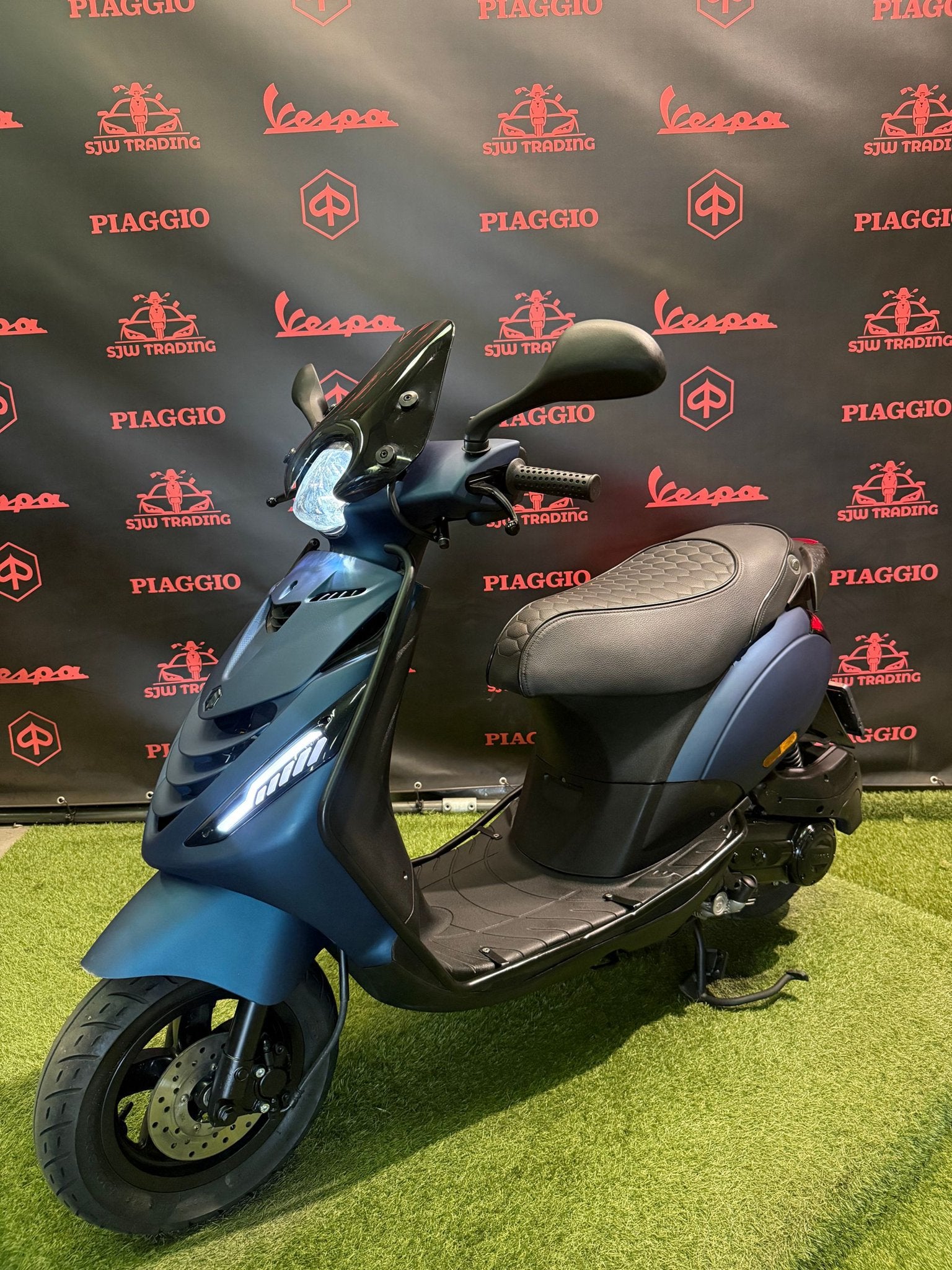 Piaggio Zip 2022 Brom! SP Mat Blauw / RS Zadel / Garantie!