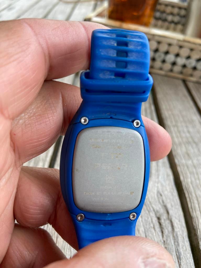 Polar FT2 Hartslagmeter - Blauw, Sport en Fitness, Ophalen of Verzenden, Gebruikt, Polar, Waterdicht
