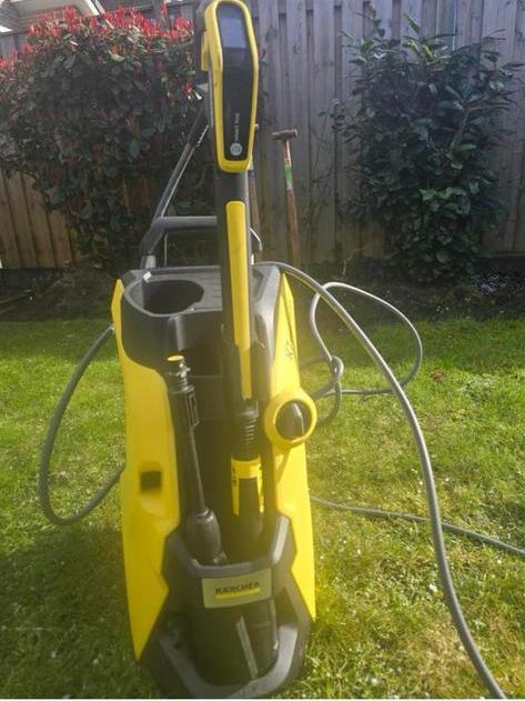 Kärcher K7hogedrukspuit te Huur €30per dag, Ophalen of Verzenden, Gebruikt, Elektrisch, Met regelbare waterdruk