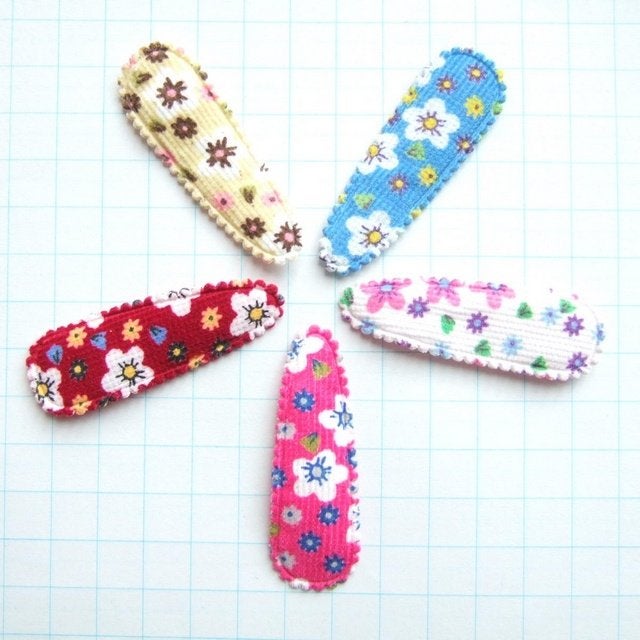 OPRUIMING ~ 5 cm ~ Gebloemd ribfluweel hoesje, -, -, Overige typen, Nieuw