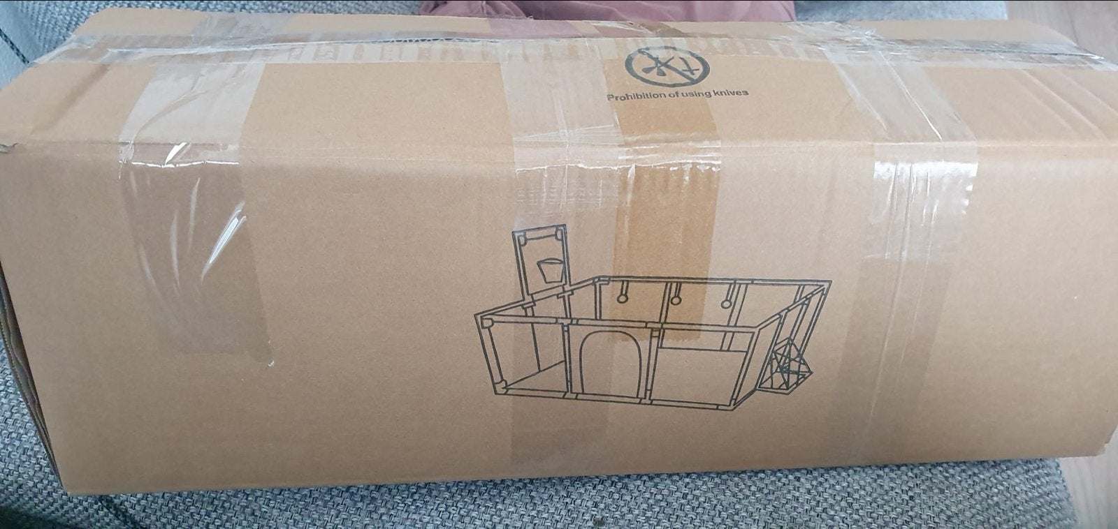 Nieuw Baby Box Speelhek - Veilig en Ruim Speelparadijs, Kinderen en Baby's, Ophalen of Verzenden, Nieuw, Overige typen