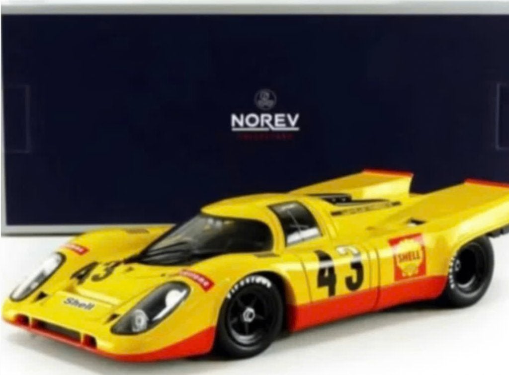 PORSCHE 917K SPA '70 LENNEP / LAINE 1/18 NOREV ref: 187585, Hobby en Vrije tijd, Modelauto's | 1:18, Verzenden, Nieuw, Auto, Norev