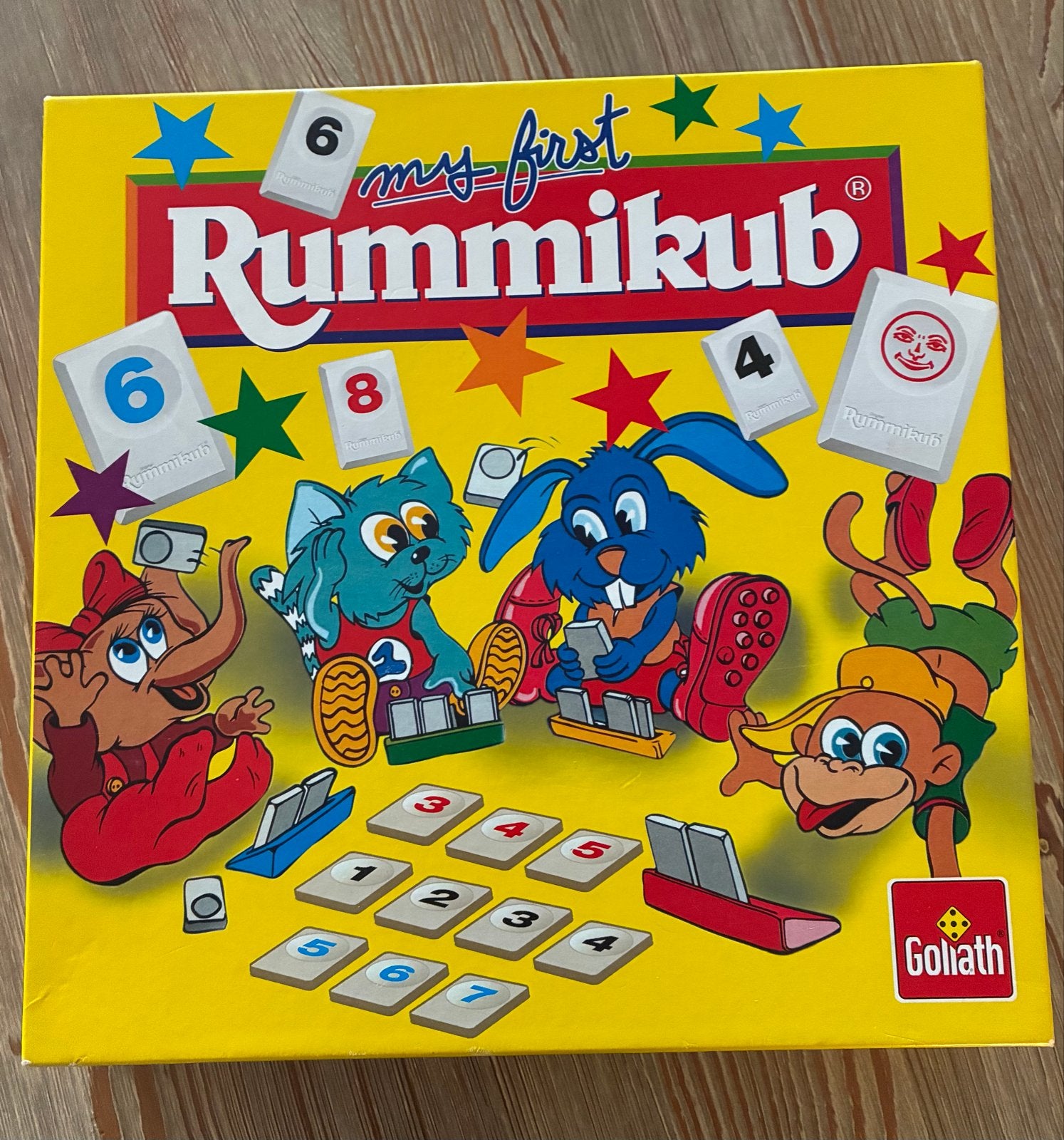 My First Rummikub - Leuk familiespel voor jonge kinderen, Een of twee spelers, Ophalen, Zo goed als nieuw