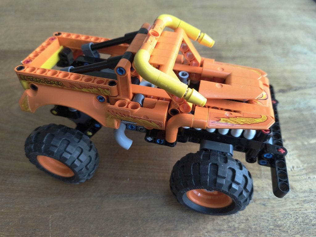 Lego Technic - Monster Jam El Toro Loco (42135), Ophalen of Verzenden, Gebruikt, Complete set, Lego
