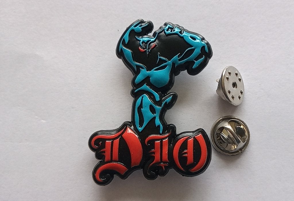 Dio mooie  3d shaped holy diver pin badge speld n2, Verzenden, Nieuw, Overige typen