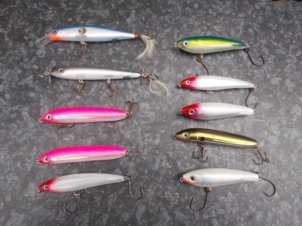 RAPALA  10 stuks kunstaas, Watersport en Boten, Ophalen of Verzenden, Zo goed als nieuw, Overige typen