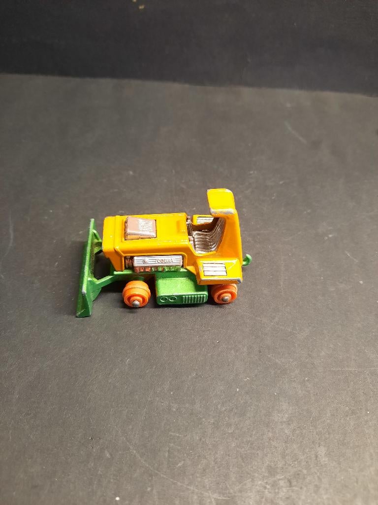Matchbox no 12 big bull made in england 1975 lesney products, Gebruikt, Tractor of Landbouw, Onbekend, Ophalen of Verzenden