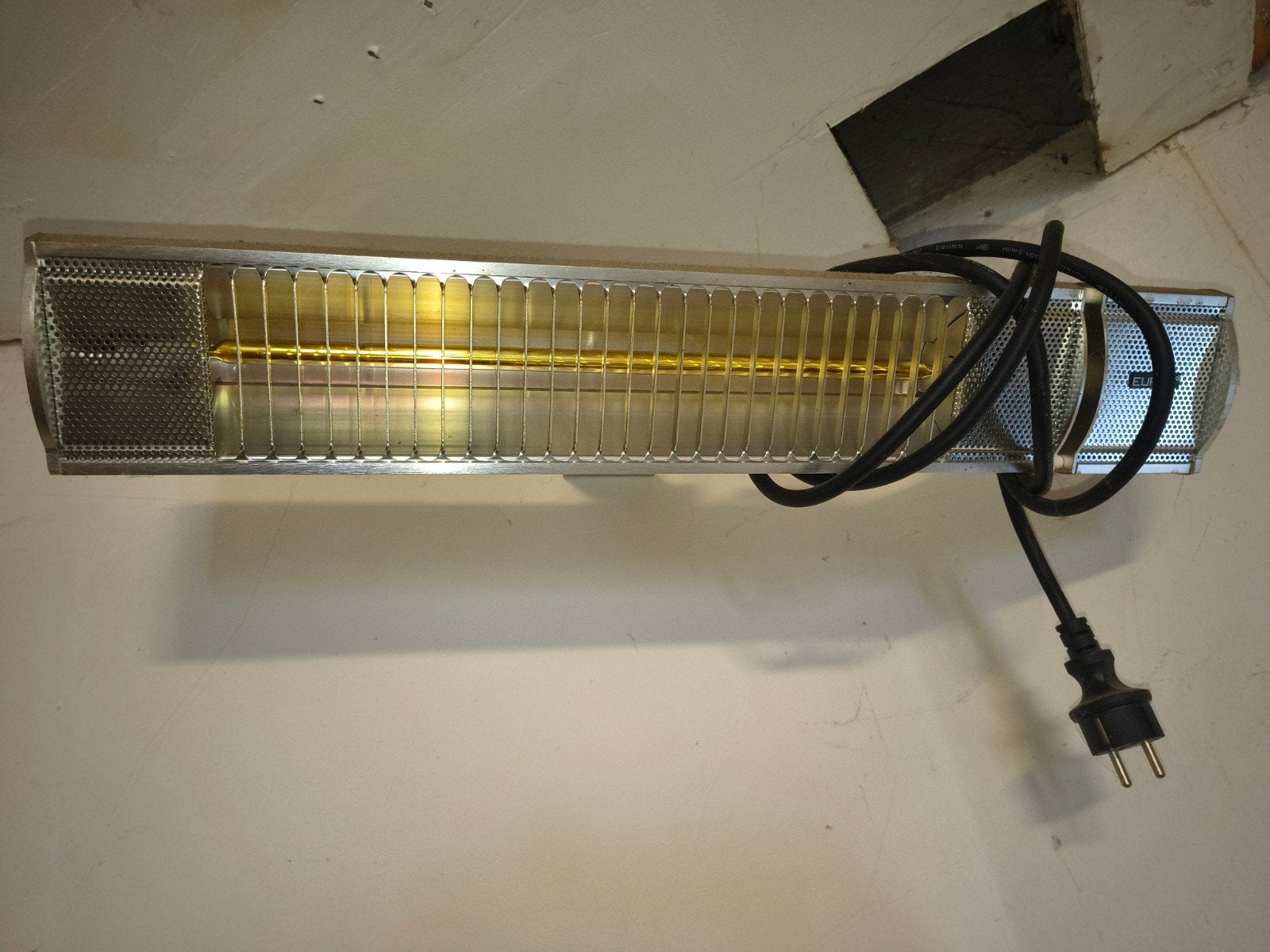 Eurom Infrarood verwarming met afstandsbediening, Gebruikt, Minder dan 30 cm, Overige typen, Ophalen of Verzenden