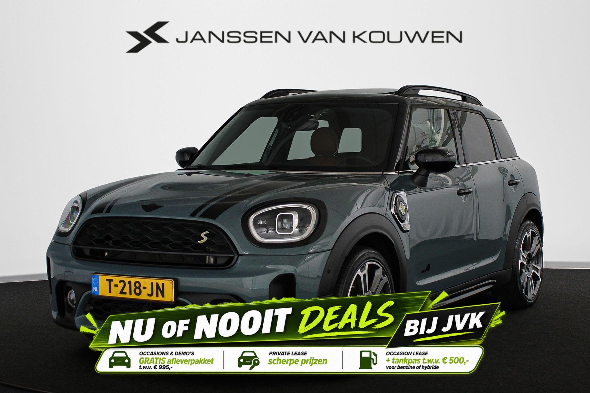 MINI Countryman 1.5 Cooper S E ALL4 Classic Pano Leder Harma, Auto's, Automaat, Gebruikt, Euro 6, Countryman
