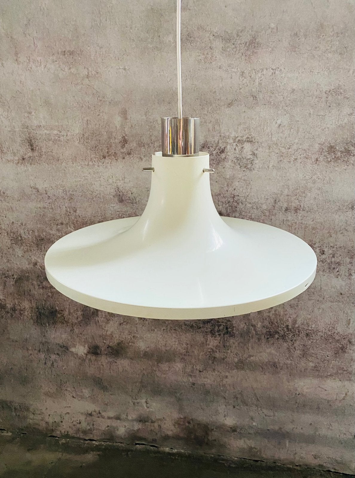 Hans Agne Jakobssen design tulp hanglamp , jaren 70, Space Age, Gebruikt, Zweden, Onbekend